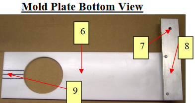 Patty-O-Matic Protege Mold Plate Bottom View